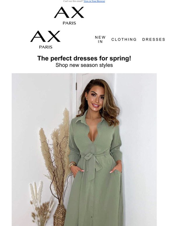 The perfect dresses for spring 