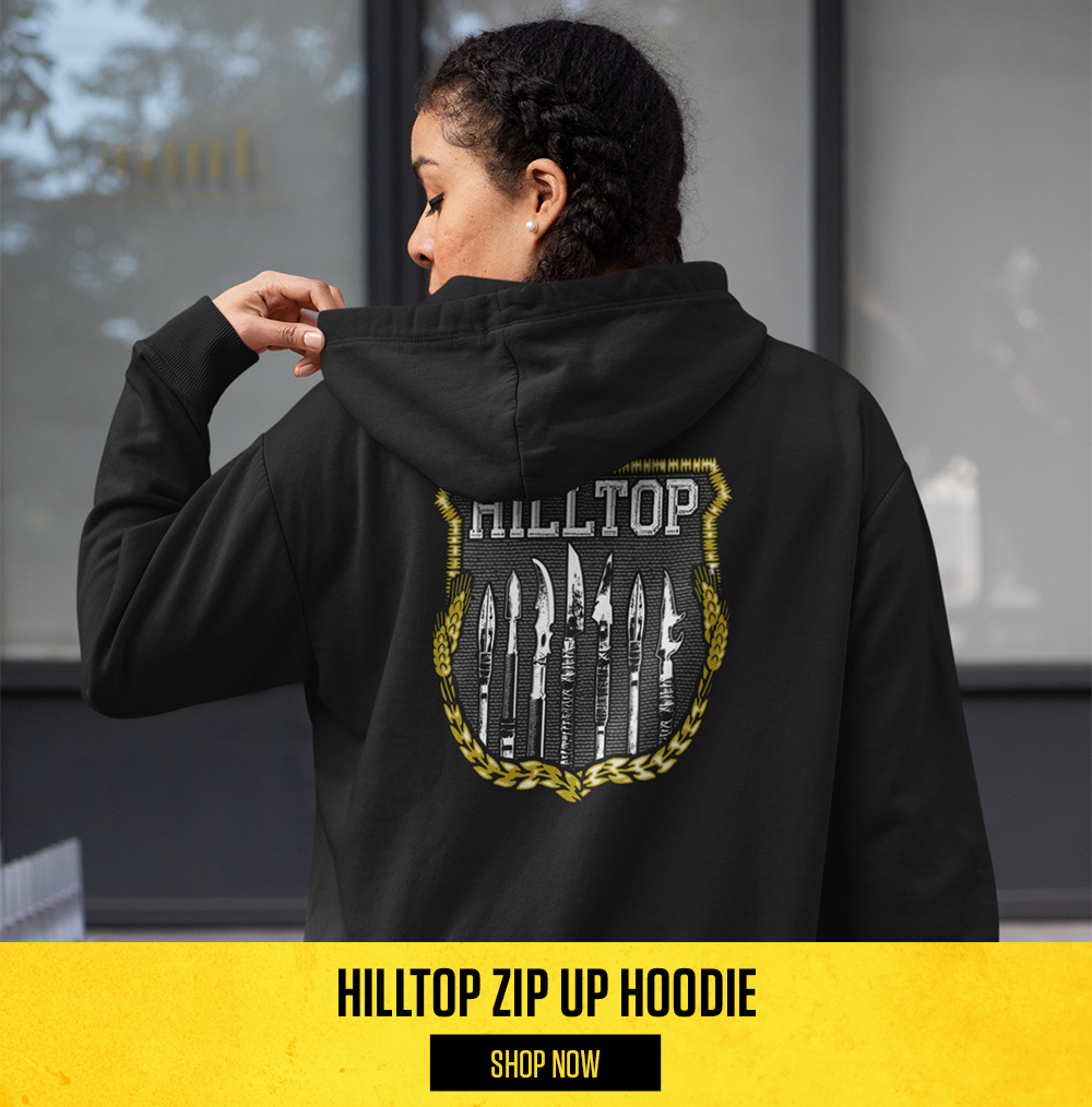 The Hilltop Men's Hoodie - Funny Hoody Dead Walking Walkers Zombie  Jesus Daryl