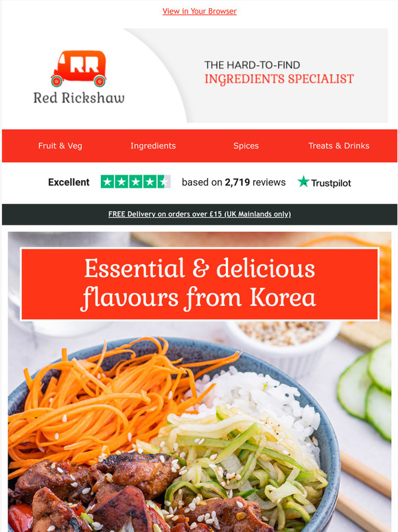 Psst, have you discovered our new Korean foods?