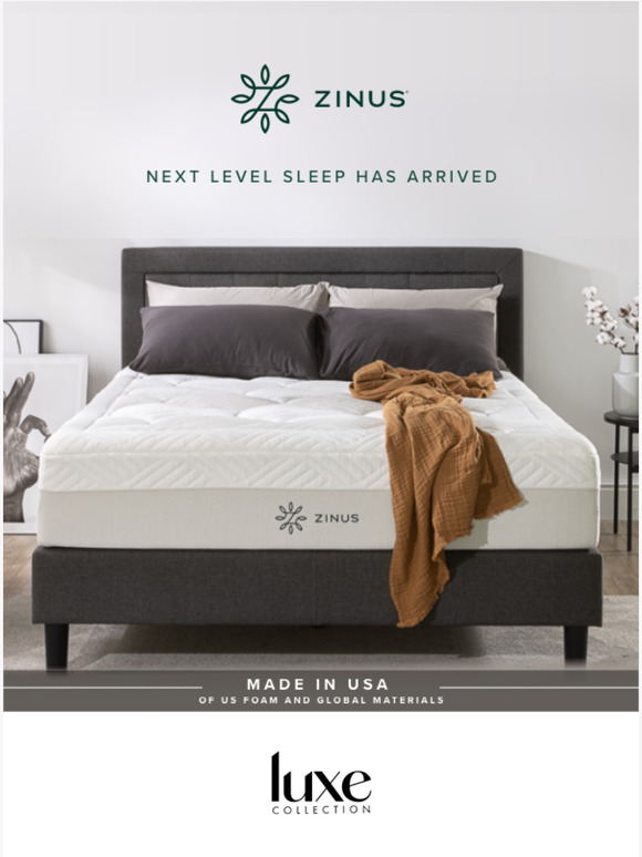 Zinus This just in our most luxurious mattress collection ever Milled