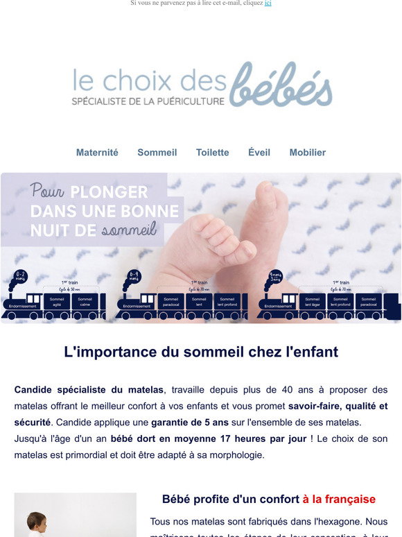 Candide: Tout savoir sur le sommeil de bb | Milled