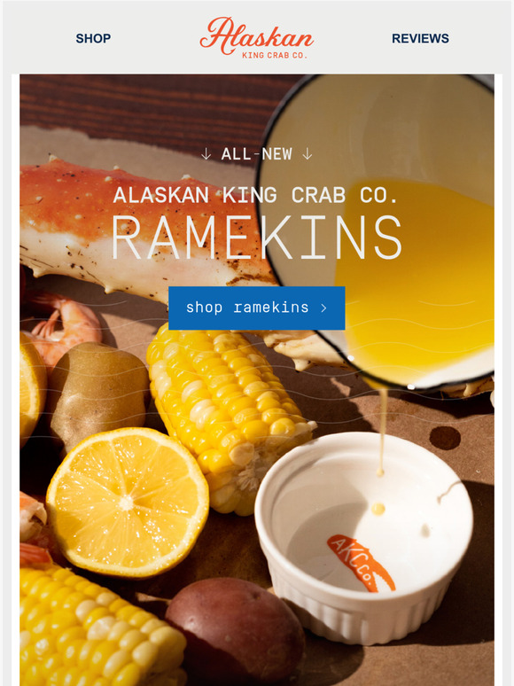 Alaskan King Crab Co.: NEW Alaskan King Crab Co. Ramekins | Milled