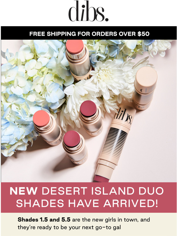 DIBS Beauty NEW Duo Shades Are Here Milled