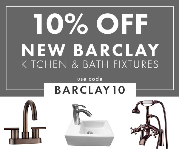 10% Off New Barclay Bath Fixtures