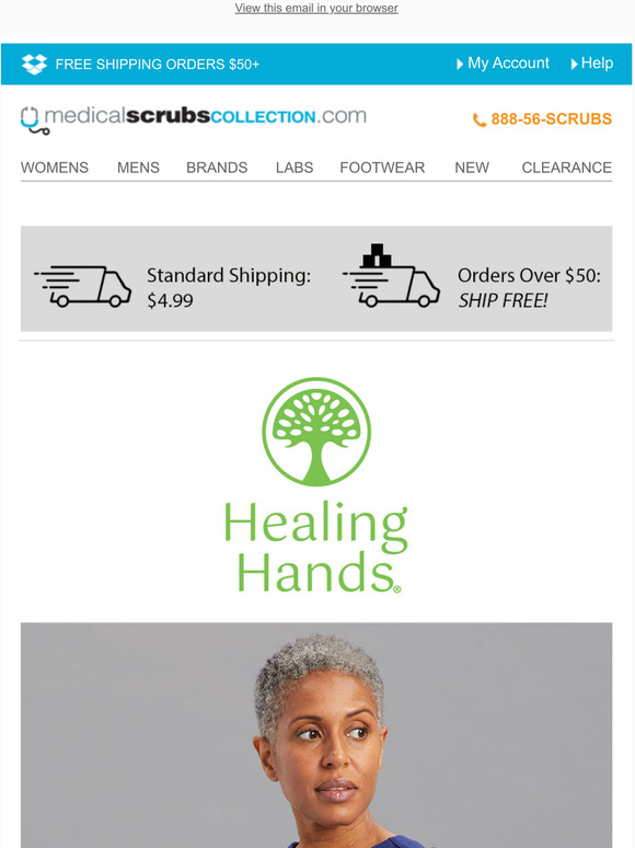 Medical Scrubs Collection Fully Stock with Healing Hands Scrubs! Milled