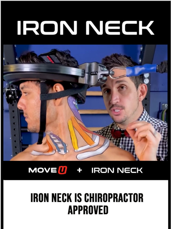 Iron Neck affiliate program MoveU + Iron Neck Benefits of