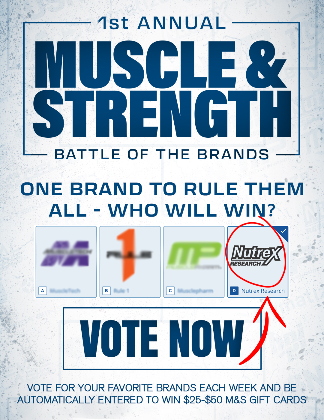 Muscle & Strength Vote