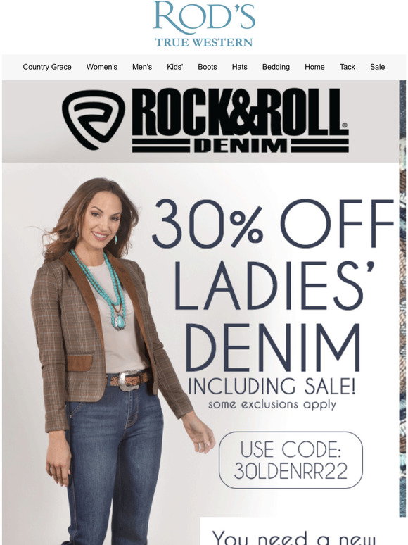 Ladies' Jeans-Including Sale 