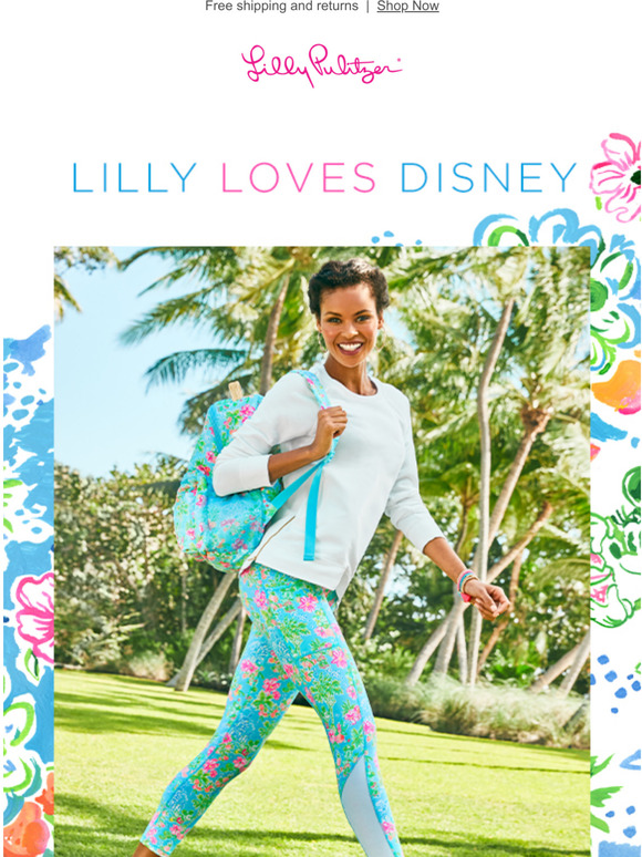 Lilly Pulitzer Lilly Loves Disney Our New Print Collab! Milled