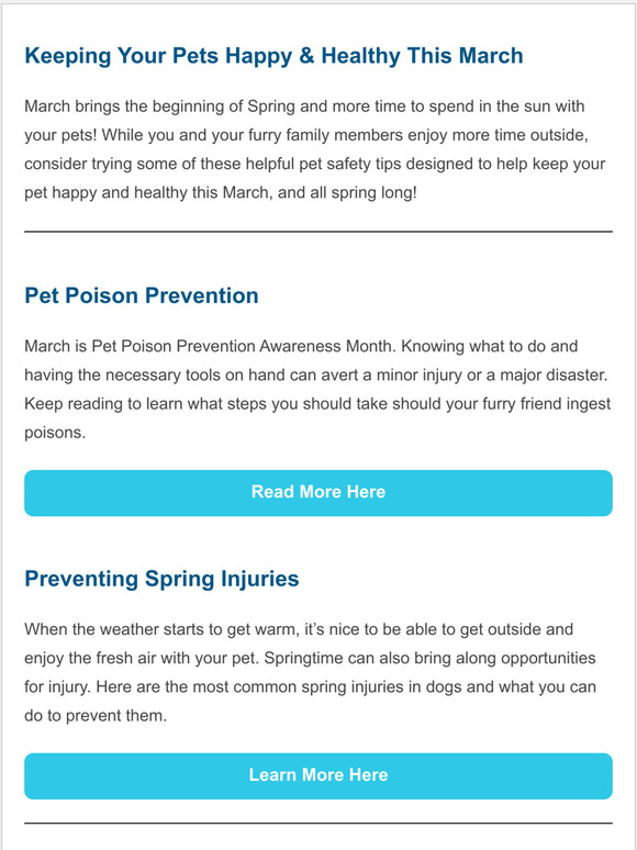 March Tips & Tricks From MetLife Pet Insurance
