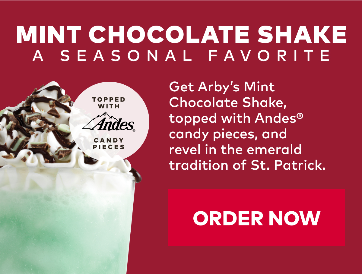 Arby's Corned Beef Reuben, a St. Paddys Day tradition. Milled