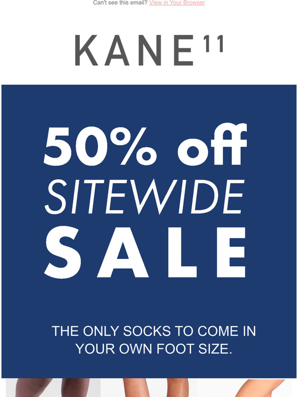 50% off all styles. Shop your size today.,