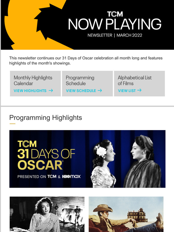 31 Days of Oscar Continues All Month with Winners Only