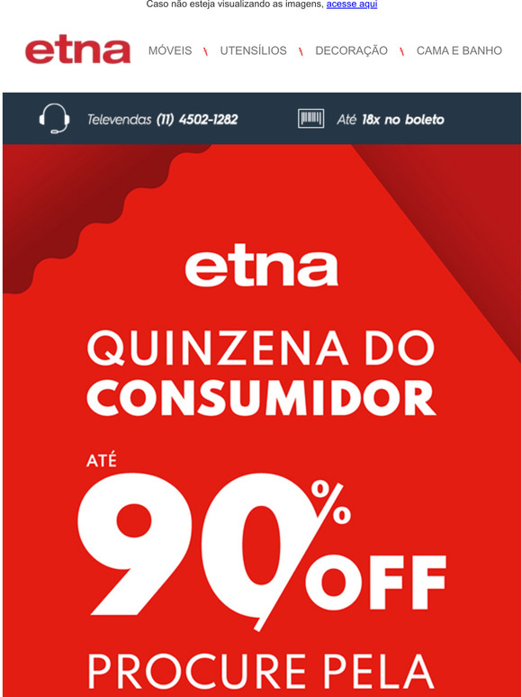 Dia do Consumidor  na Etna