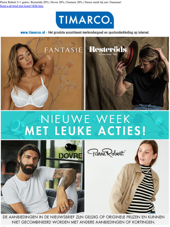 Nieuwe week met leuke acties!