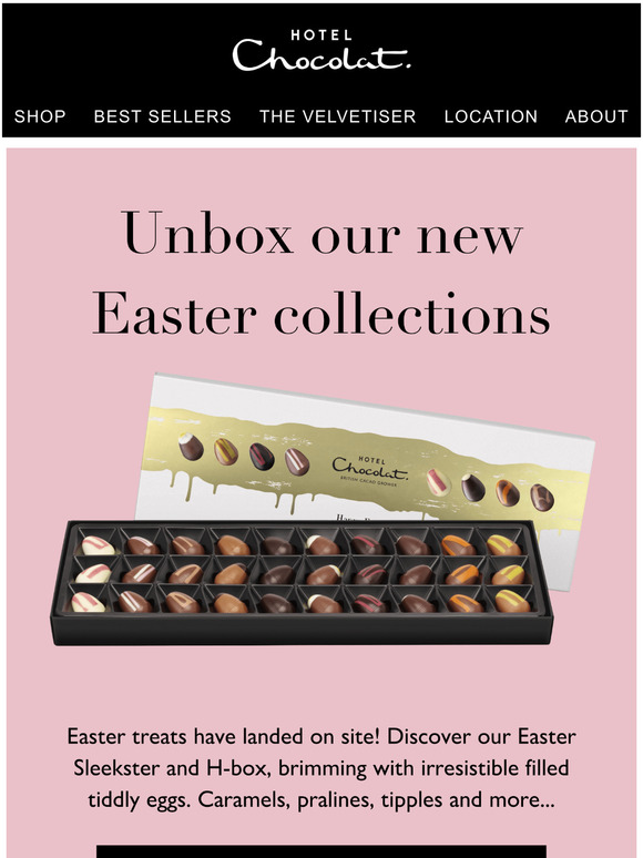 Hotel Chocolat US Lift the lid on our new Easter chocolates Milled