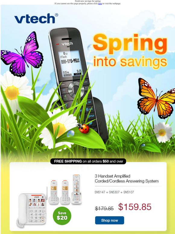 Fresh new savings for spring