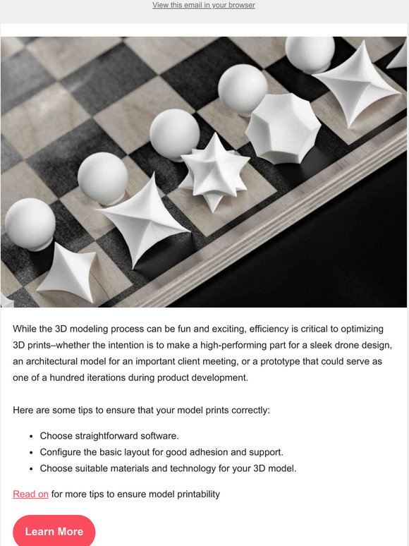 Shapeways: Ten Ways to Ensure Printability of Your 3D Model | Milled