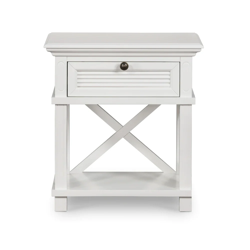 Image of Henley Bedside Table White