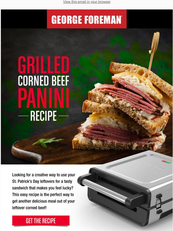 Youve Gotta Try This Corned Beef Panini.