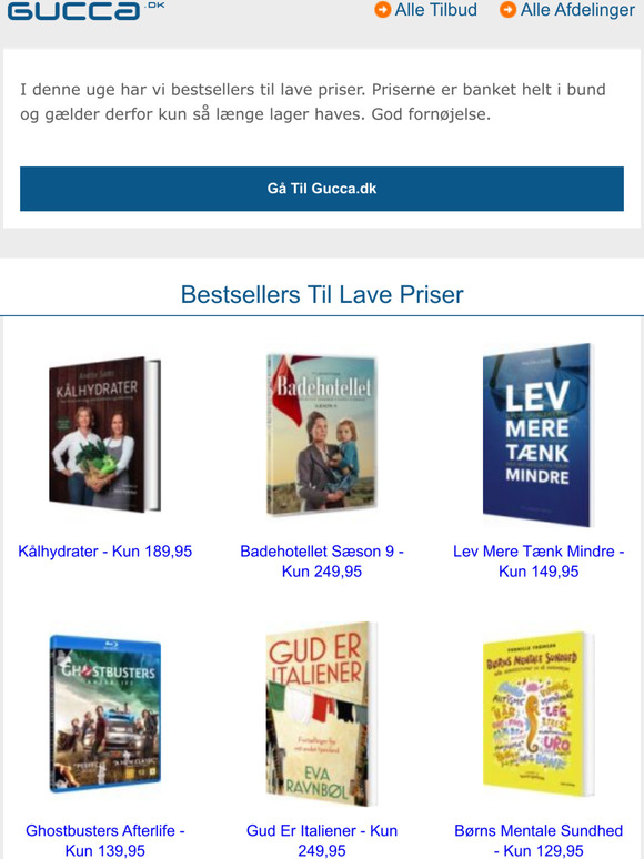 Bestsellers til lave priser