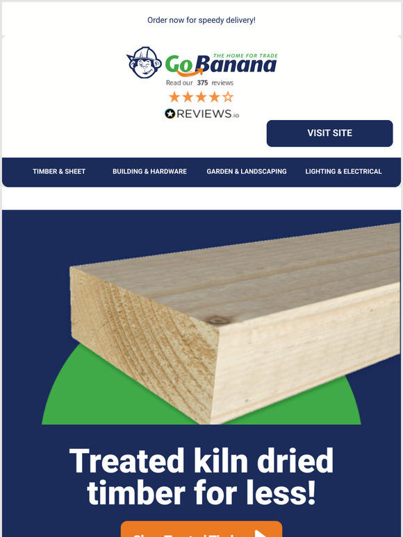  Save on Treated Timber TODAY