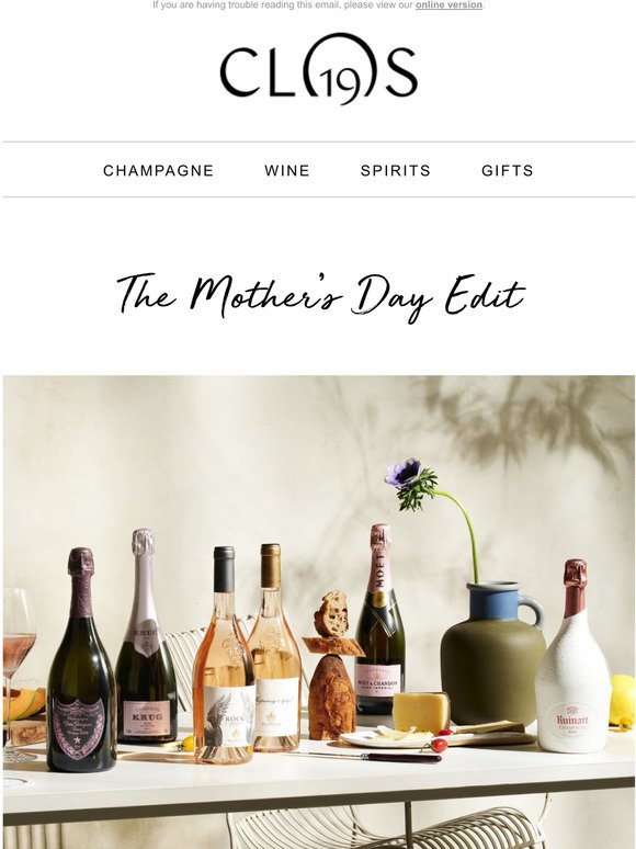Handpicked treats for Mothers Day