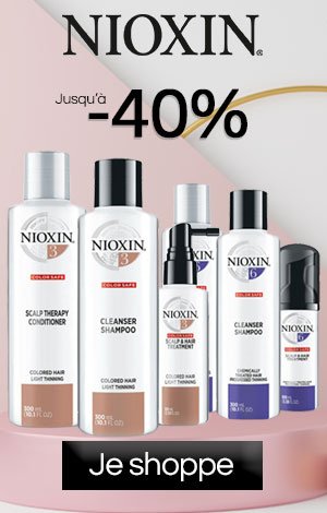Jusqu'à -40% sur Nioxin