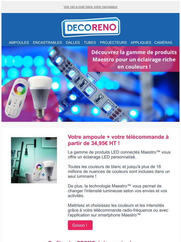 Un clairage riche en couleurs !
