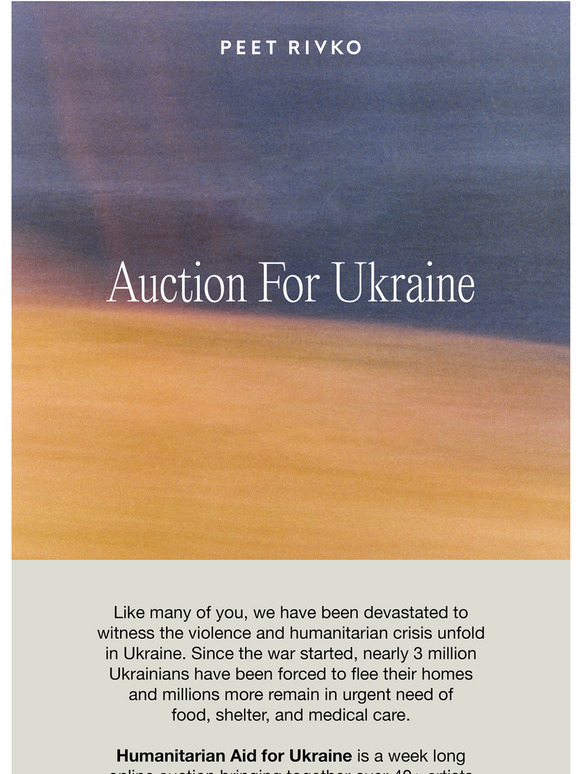 Auction For Ukraine