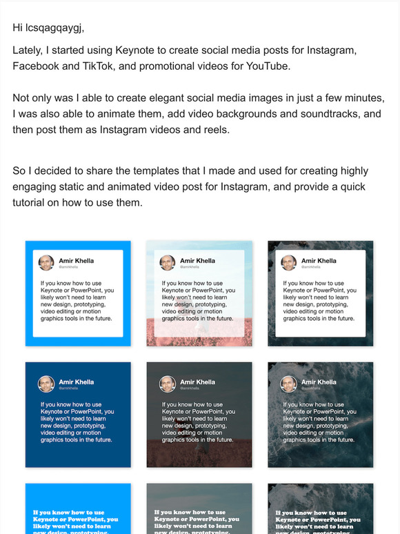 Here are 30 templates for your Instagram