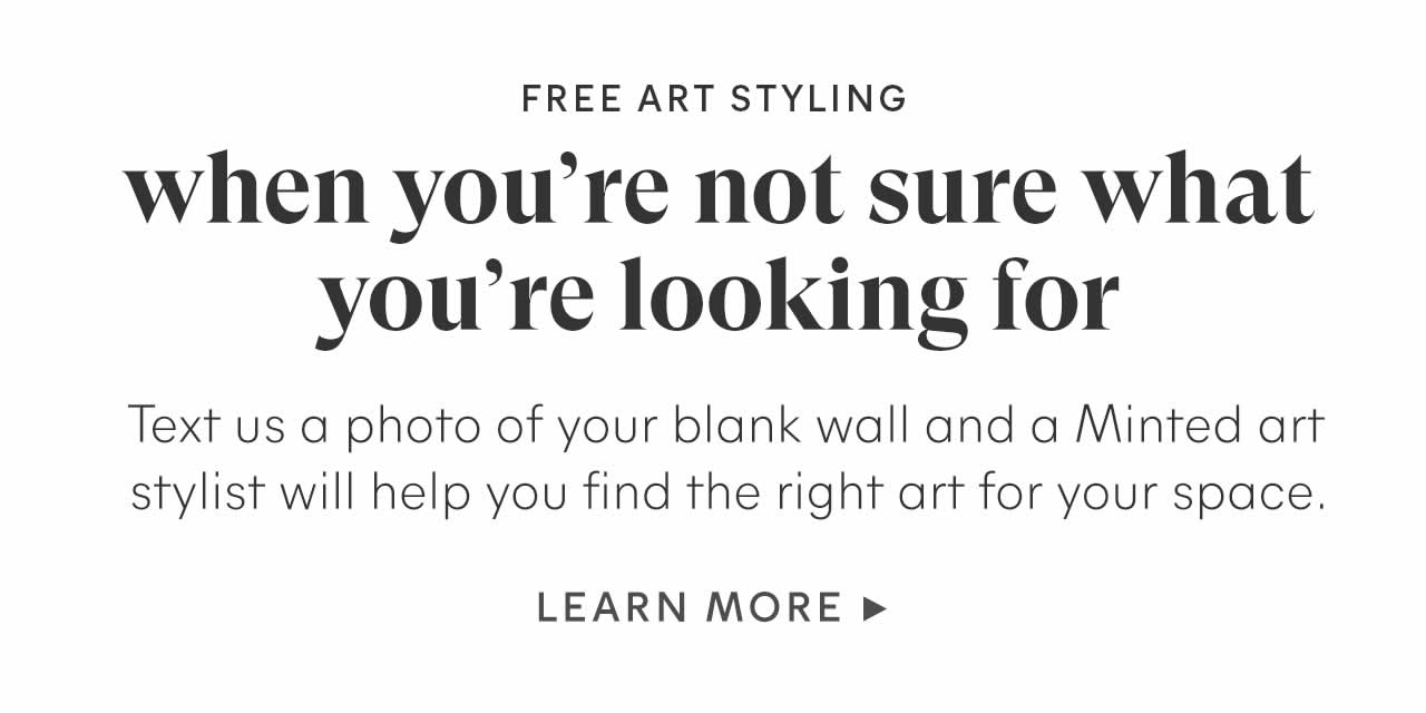 Minted Find Your Style With the Help of a Minted Art Stylist Milled