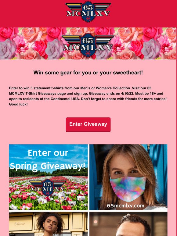 Spring Giveaway is Open!