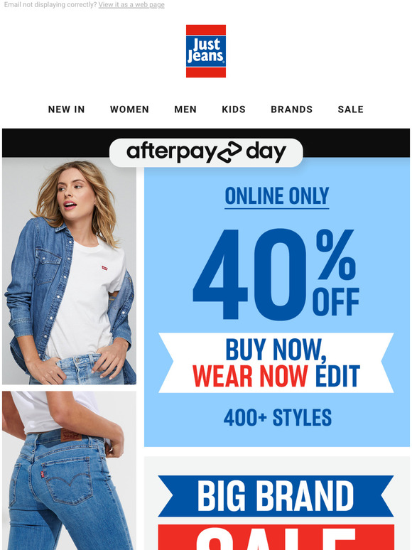 just jeans 40 off sale