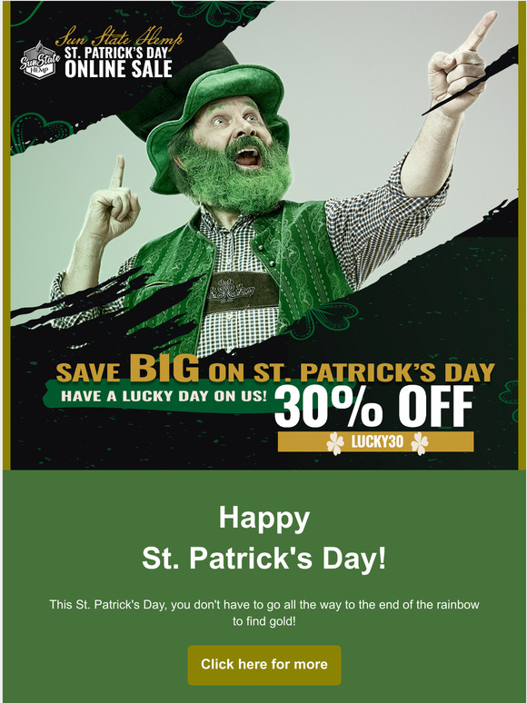 The Luck of the Irish is With You