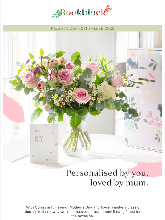Fresh Flowers for Mum! Schedule delivery in time for Mother's Day