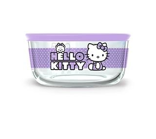 Hello Kitty x Pyrex Glass Storage Container (Purple)