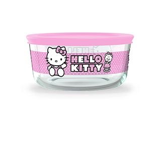 Hello Kitty x Pyrex Glass Storage Container (Pink)