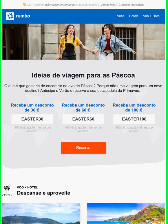  Pscoa l fora?