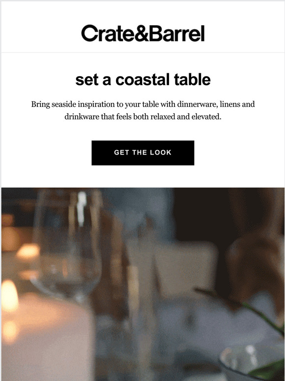 Crate and Barrel Email Newsletters Shop Sales, Discounts, and Coupon Codes