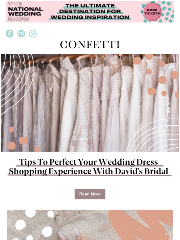 Confetti Perfect Your Wedding Dress Shopping Experience Milled