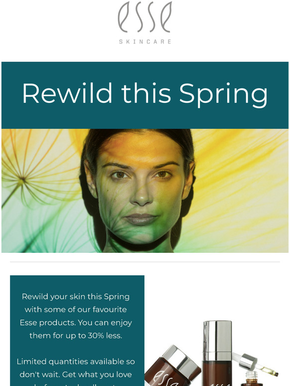 Rewild Your Skin This Spring - Up to 30% OFF