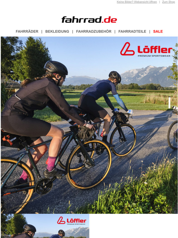 Lfflers neue Kollektion frs Rad