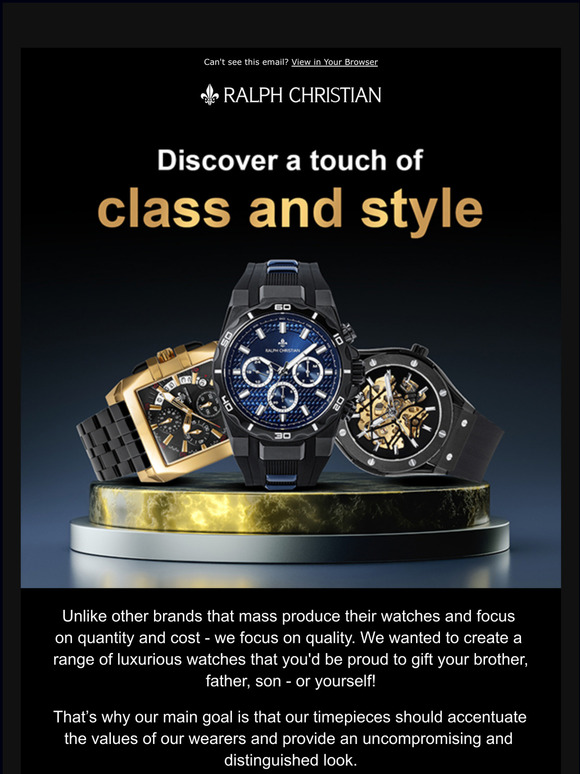 A touch of class and style