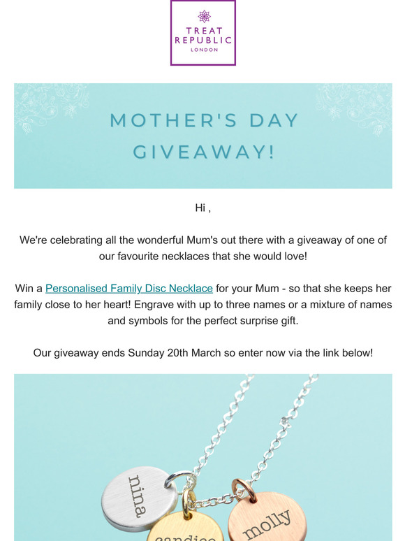 Time to Sparkle - it's a Mother's Day Giveaway!