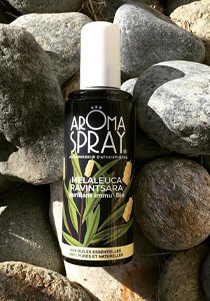 Aroma Spray, des huiles essentiels.