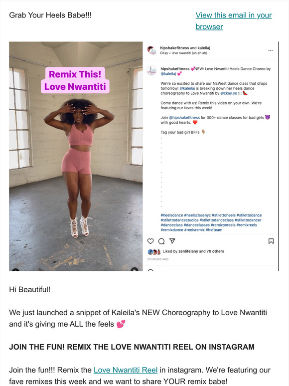 Remix This! NEW Love Nwantiti Heel Choreo.
