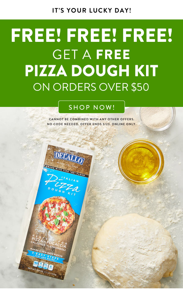 DeLallo The goddess of all pizzas... (+ FREE PIZZA KIT) Milled