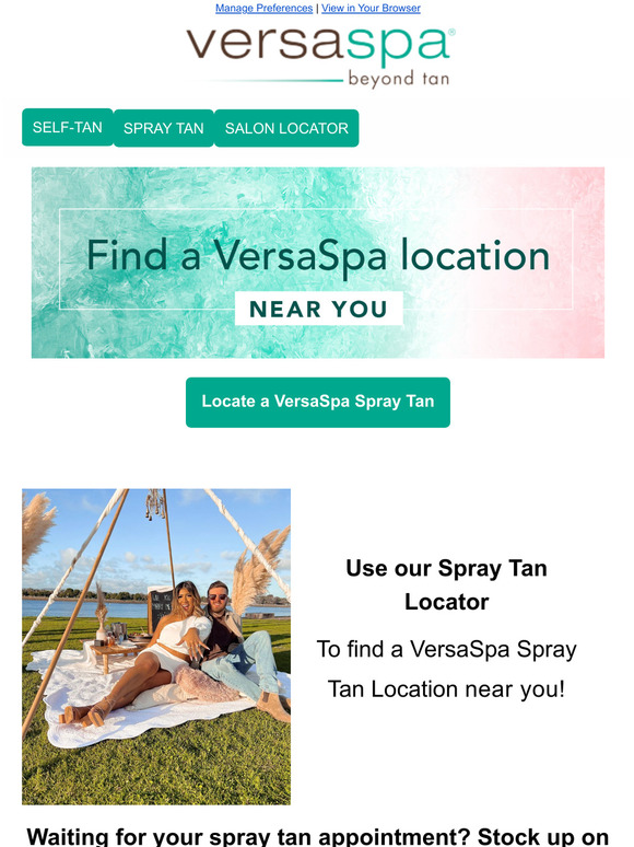 VersaSpa Let VersaSpa Get You Glowing for Bridal Shower! Milled