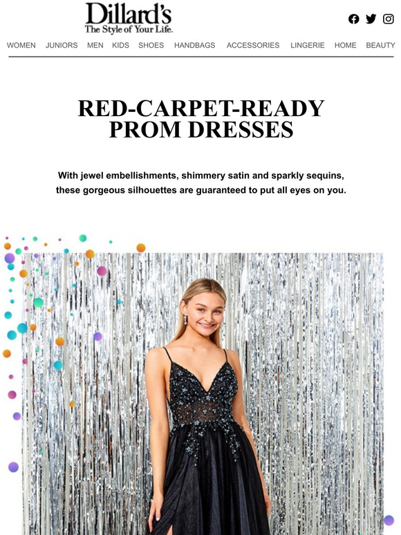 red carpet ready prom dresses